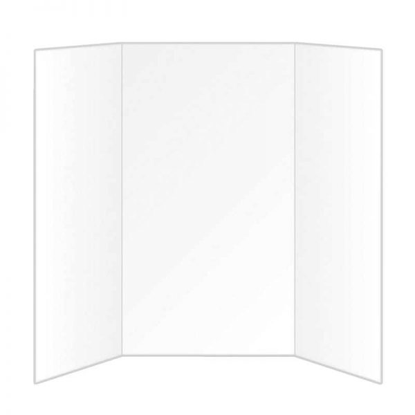 Flipside Foam Project Board, 18" x 24", White, Pack of 10