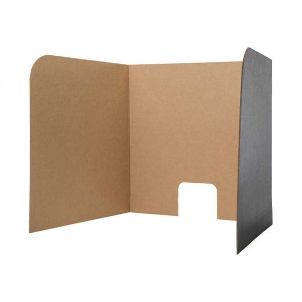 Flipside Computer Lab Privacy Screen, Large, 26" x 23" x 22", Pack of 12