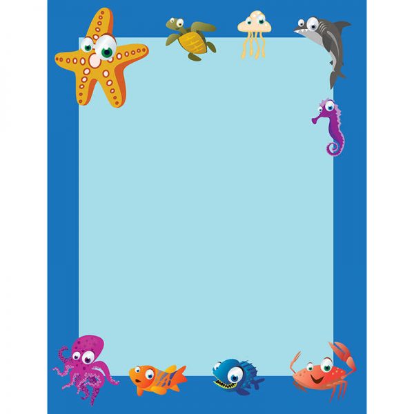 Hayes Under the Sea Border Paper- Pack of 50