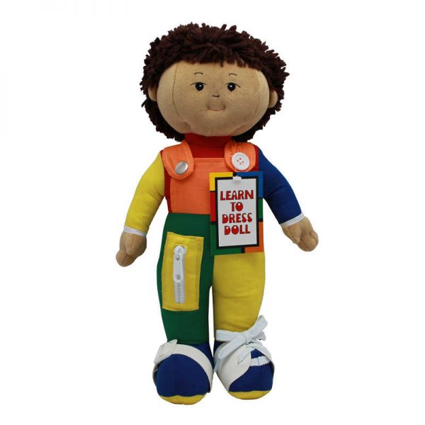 Children's Factory Learn-to-Dress Doll, Hispanic Boy