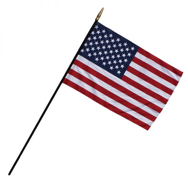 Independence Flag Heritage U.S. Classroom Flag, 12" x 18" Flag, 3/8" x 30" Staff