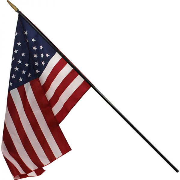 Independence Flag Heritage U.S. Classroom Flag, 16" x 24" Flag, 3/8" x 36" Staff