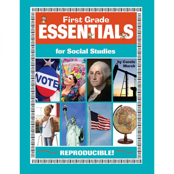 Gallopade First Grade Essentials for Social Studies Reproducible Book