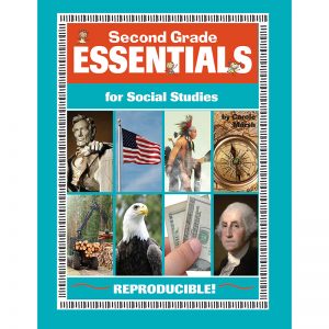 Gallopade Second Grade Essentials for Social Studies Reproducible Book