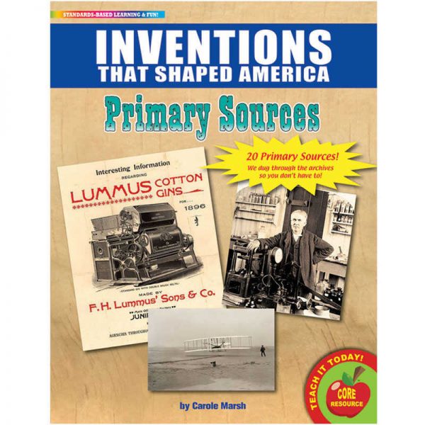 Gallopade Primary Sources, Inventions That Shaped America