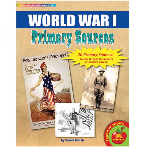 Gallopade Primary Sources, World War I