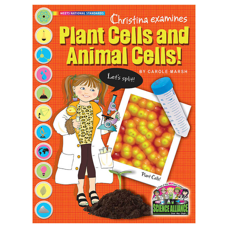 TeachersParadise Gallopade Science Alliance™ Life Science, Plant Cells & Animals Cells GALSAPCEL
