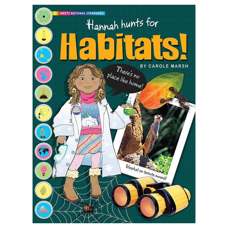 TeachersParadise Gallopade Science Alliance™ Life Science, Habitats GALSAPHAB