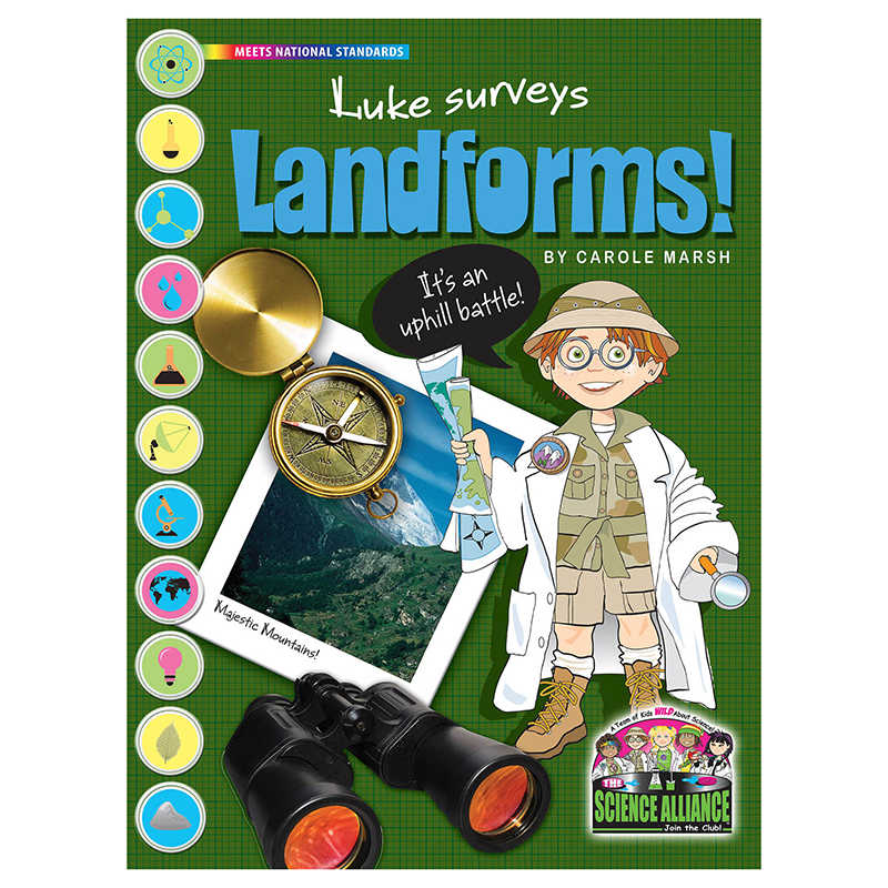 Gallopade Science Alliance™ Earth Science, Landforms