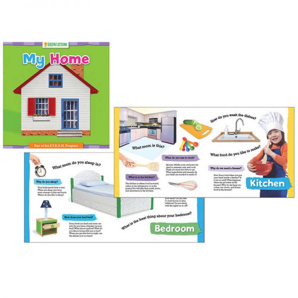 Grow with STEAM Grow with STEAM Board Book, My House