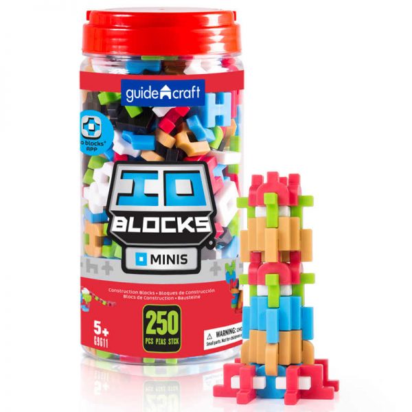 Guidecraft IO Blocks® Minis Building Set, 250 Pieces
