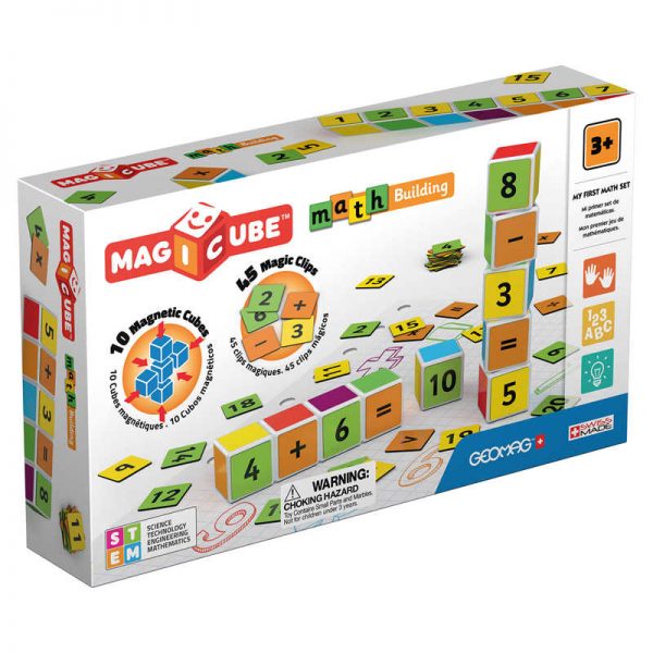Geomag™ Magicube™ Math Building Set, 55 Pieces