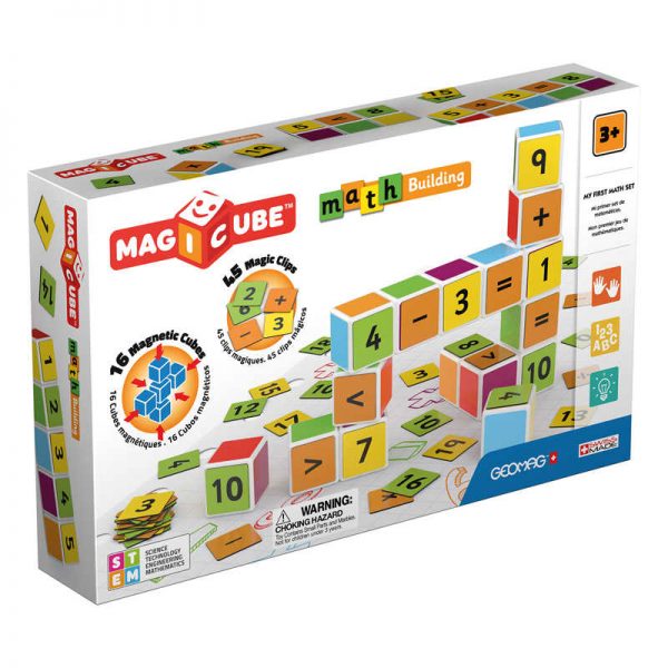 Geomag™ Magicube™ Math Building Set, 61 Pieces