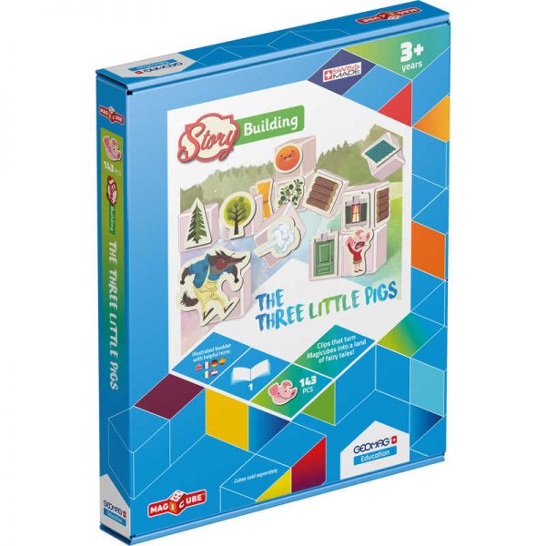 Geomag™ Magicube™ Story Building - The Three Little Pigs