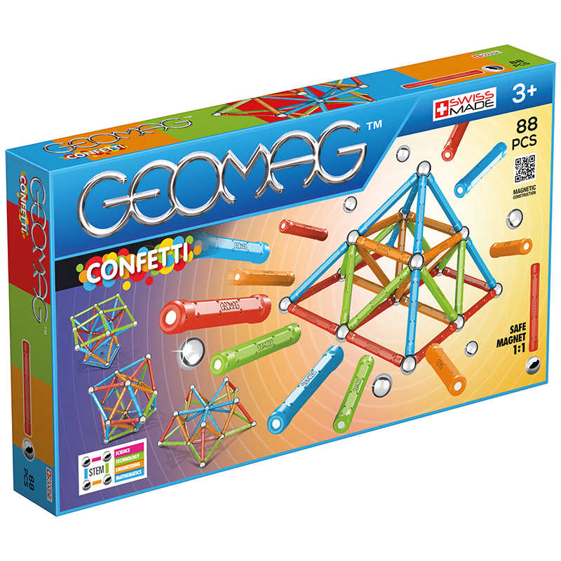 Geomag Rods TeachersParadise - Geomag™ Geomag™ Confetti, Magnetic Rod and Ball ...