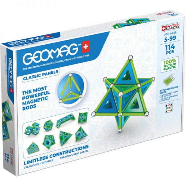 Geomag™ Geomag™ Green Line Panels, 114 Pieces