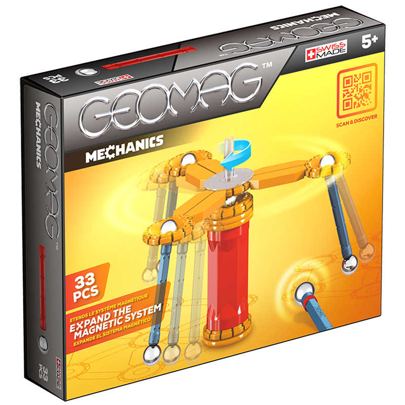 Geomag Mechanics Magnetic Motion - Mágneses Építőjáték 146 db | Játék.hu Webáruház - Játék rendelés