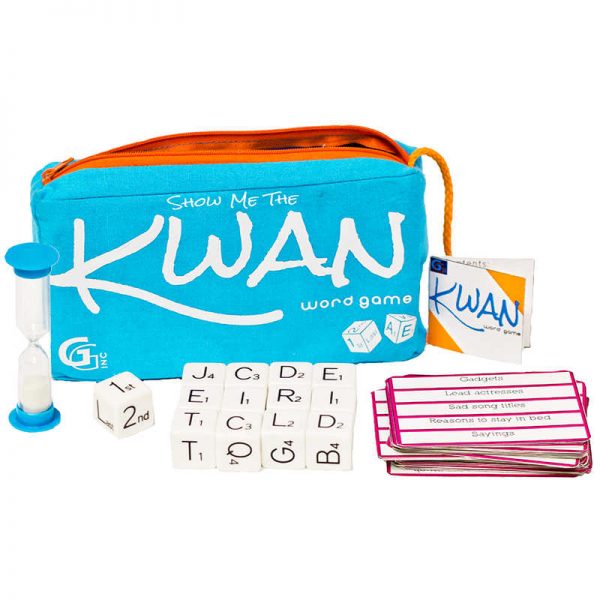 Griddly Games Show Me The KWAN Word Game