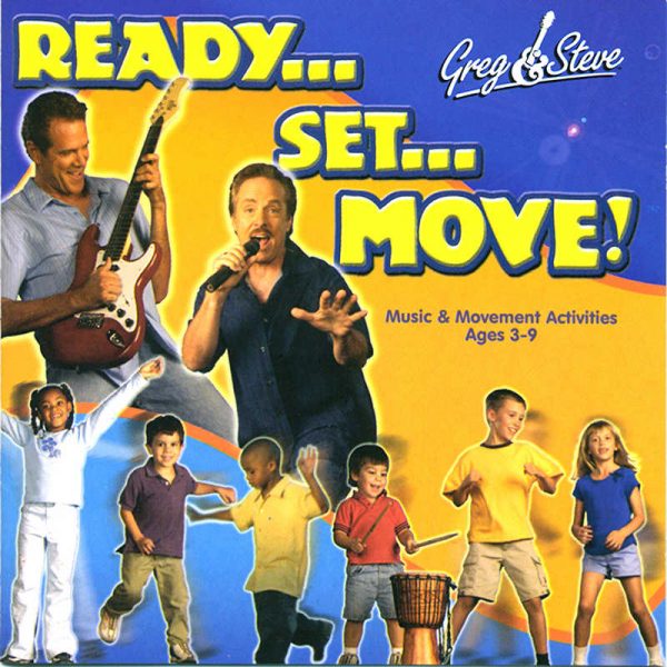 Greg & Steve Productions Greg & Steve: Ready, Set, Move! CD