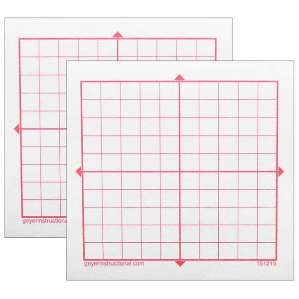 TeachersParadise - Geyer Graphing 3M Post-it® Notes, XY Axis, 10 x 10 ...