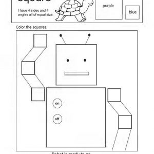 Geometric Shapes and Beginning Fractions by Evan-Moor – EMC4051