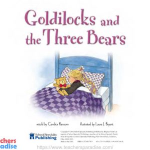 Goldilocks and the Three Bears by School Specialty Publishing – SSP0742430626