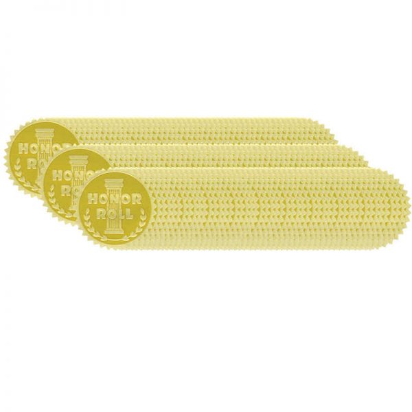 Hayes Gold Foil Embossed Seals, Honor Roll, 54 Per Pack, 3 Packs