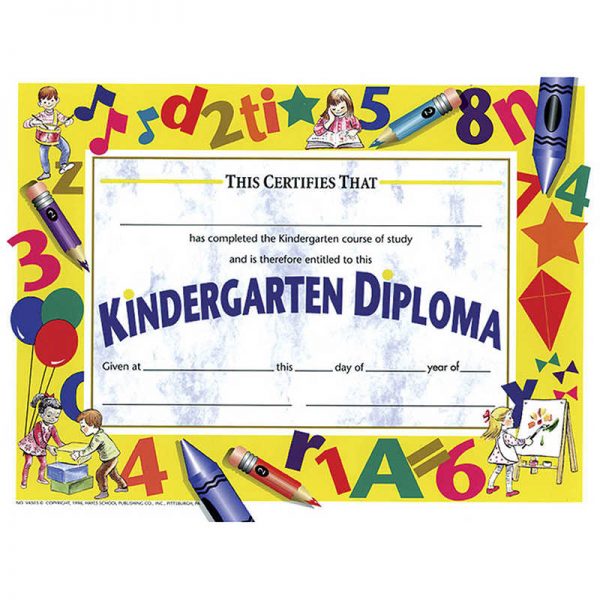 Hayes Kindergarten Diploma