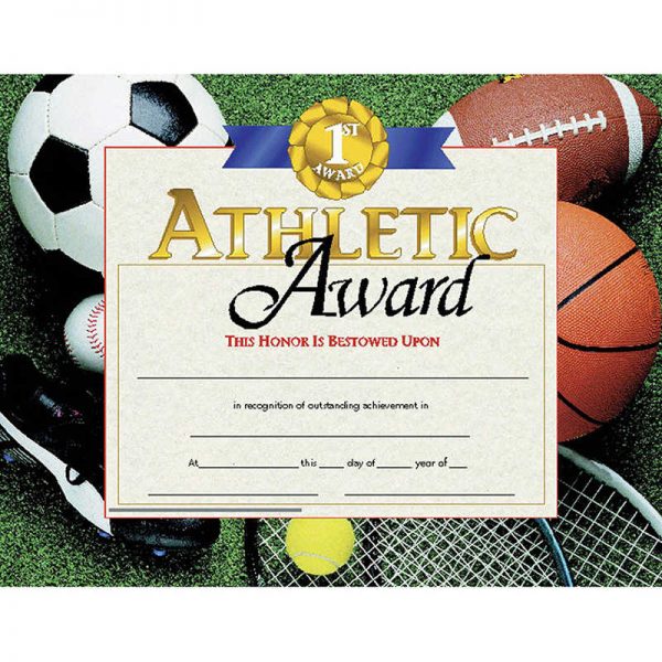 Hayes Athletic Award, Pack of 30