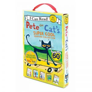 HarperCollins Pete the Cat's Super Cool Reading Collection, Set of 5