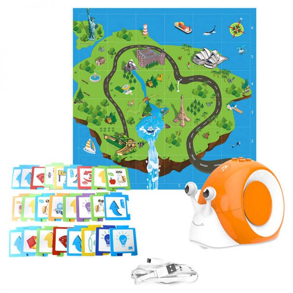 HamiltonBuhl® Qobo Programmable Interactive STEAM Robot for Early Learners