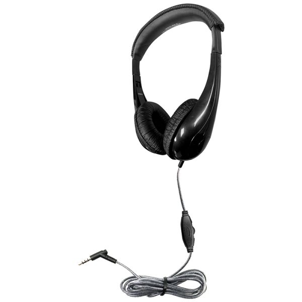 HamiltonBuhl Motive8™ Mid-Sized Multimedia Headphone with In-line Volume Control