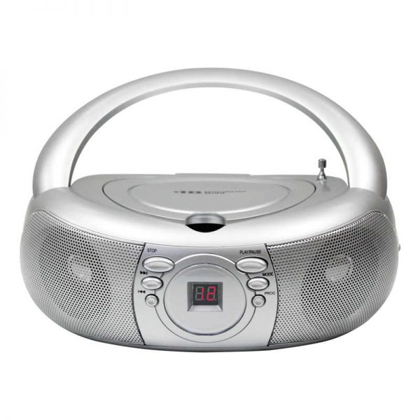 HamiltonBuhl® Top-Loading CD Boombox with AM/FM Radio