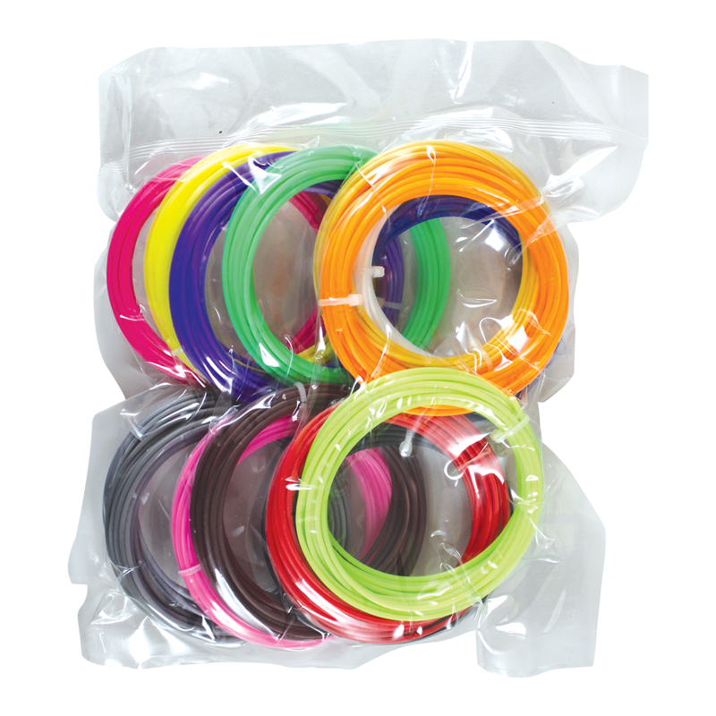 TeachersParadise - HamiltonBuhl 3D Magic Pen Filament Pack - 15 Vibrant ...