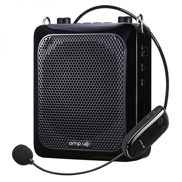 HamiltonBuhl Amp-Up! Personal UHF Voice Amplifier with Wireless Microphone