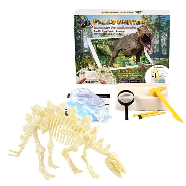 HamiltonBuhl® Paleo Hunter™ Dig Kit for STEAM Education - Stegosaurus