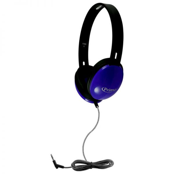 HamiltonBuhl® Primo Stereo Headphones, Blue
