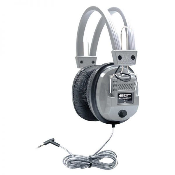 HamiltonBuhl® SchoolMate™ Deluxe Stereo Headphone with 3.5 mm Plug and Volume Control