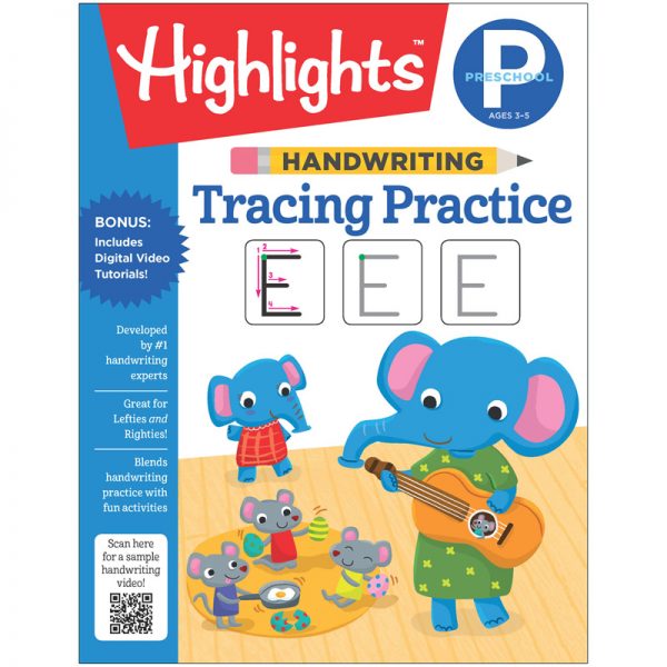 Highlights™ Preschool Handwriting Tracing Practice