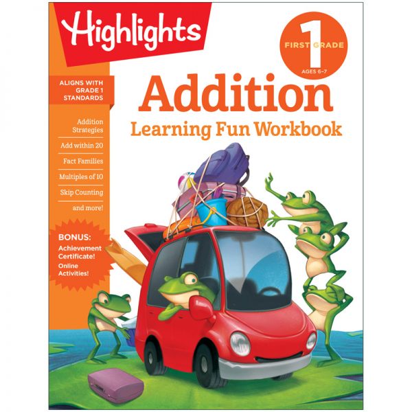 Highlights™ Learning Fun Workbooks, First Grade Addition