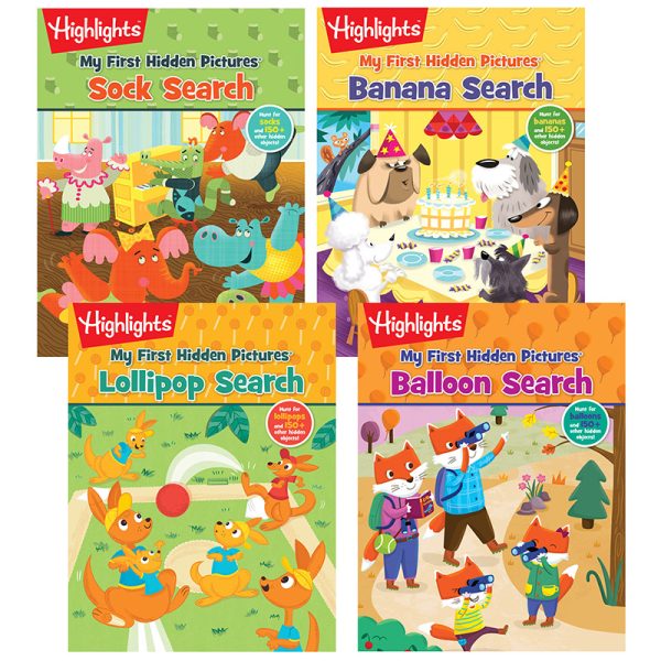 Highlights™ My First Hidden Pictures Activity Books, Set of 4