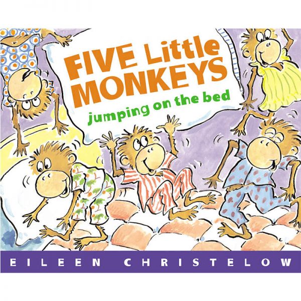 Houghton Mifflin Harcourt Five Little Monkeys Jumping on the Bed Big Book