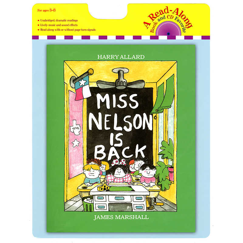 Houghton Mifflin Harcourt Carry Along Book & CD, Miss Nelson is Back