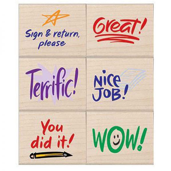 Hero Arts Stamps of Approval, Set of 6