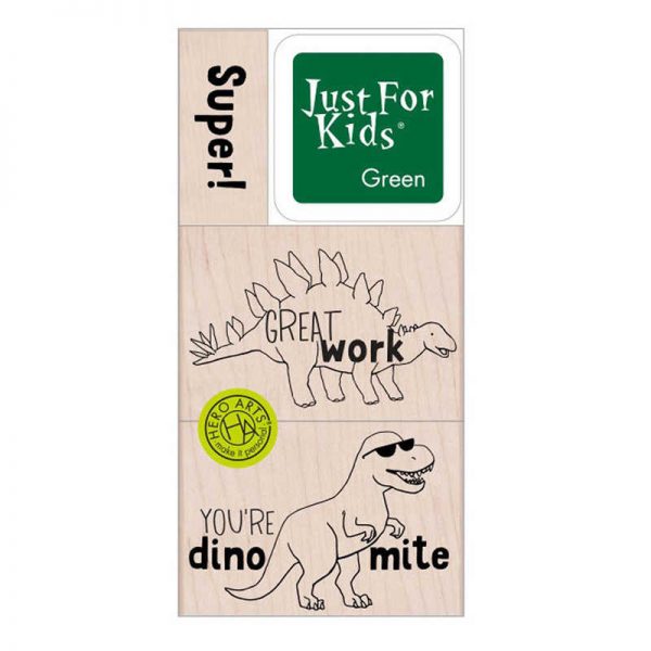 Hero Arts Super Dino Stamp Set