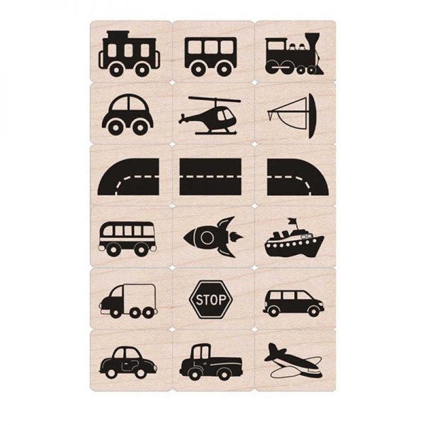 Hero Arts Ink 'n' Stamp Toy Vehicles