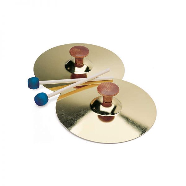 HOHNER® Kids Cymbals with Mallet, 5", Pair