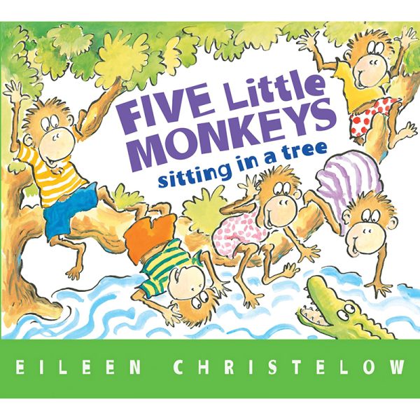 HarperCollins Children's Five Little Monkeys Sitting in a Tree Board Book