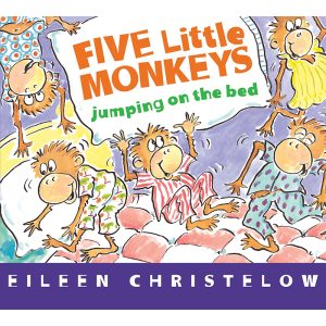 HarperCollins Children's Five Little Monkeys Jumping on the Bed Board Book