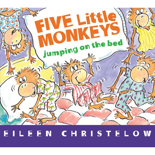 HarperCollins Children's Five Little Monkeys Jumping on the Bed Board Book
